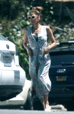 EVA MENDES Out and About in Los Angeles 06/09/2018