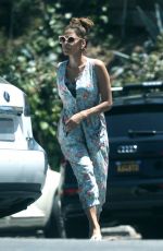 EVA MENDES Out and About in Los Angeles 06/09/2018