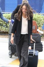 EVANGELINE LILLY at LAX Airport in Los Angeles 06/22/2018