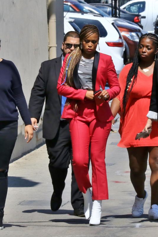 EVE Aarrives at Jimmy Kimmel Live in Los Angeles 06/07/2018