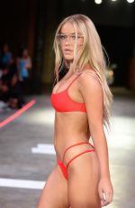 FAITH SCHRODER at Frankies Bikinis Fashion Show in Los Angeles 06/21/2018