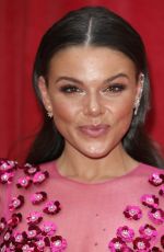 FAYE BROOKES at British Soap Awards 2018 in London 06/02/2018