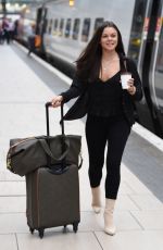 FAYE BROOKES at Manchester Piccadilly Train Station 06/02/2018
