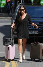 FAYE BROOKES Leavines Her Hotel in Manchester 06/24/2018