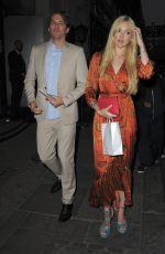 FEARNE COTTON and Jesse Wood at Nobu in London 06/27/2018