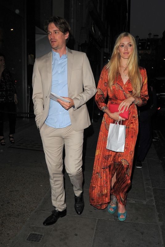 FEARNE COTTON and Jesse Wood at Nobu in London 06/27/2018