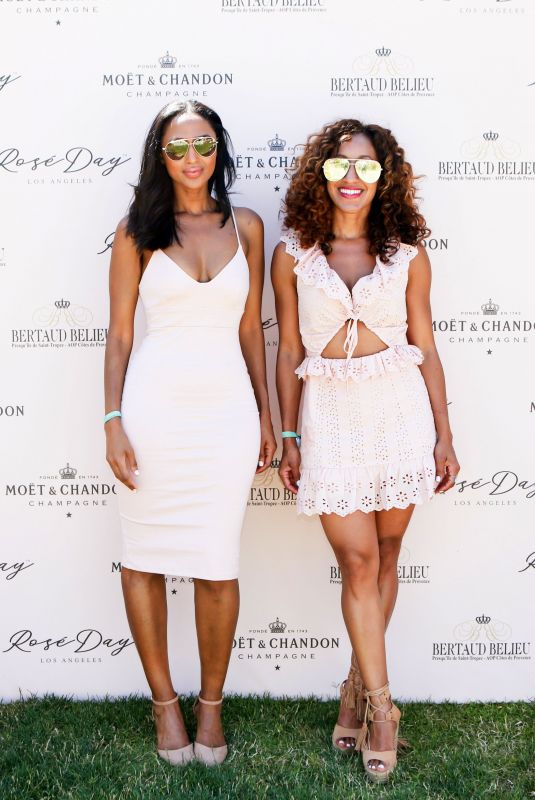 FEVEN YOHANNES and BRANDI LAREN FOWLER at Rose Day LA Launch in Los Angeles 06/09/2018