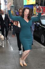 FRAN DRESCHER Leaves GMA Studios in New York 06/21/2018