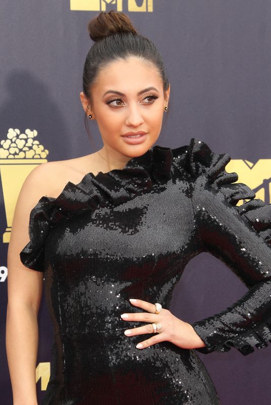 FRANCIA RAISA at 2018 MTV Movie and TV Awards in Santa Monica 06/16/2018