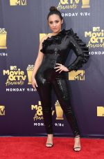 FRANCIA RAISA at 2018 MTV Movie and TV Awards in Santa Monica 06/16/2018