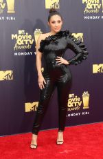 FRANCIA RAISA at 2018 MTV Movie and TV Awards in Santa Monica 06/16/2018
