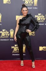 FRANCIA RAISA at 2018 MTV Movie and TV Awards in Santa Monica 06/16/2018