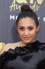 FRANCIA RAISA at 2018 MTV Movie and TV Awards in Santa Monica 06/16/2018