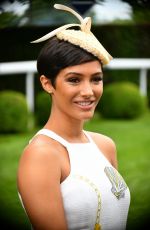 FRANKIE BRIDGE at Investec Derby Festival Ladies Day at Epsom Racecourse 06/01/2018