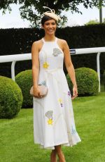 FRANKIE BRIDGE at Investec Derby Festival Ladies Day at Epsom Racecourse 06/01/2018