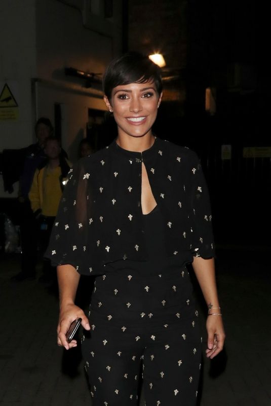 FRANKIE BRIDGE Leaves Britain