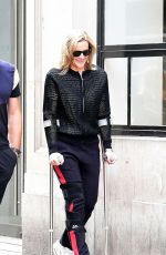 GABBY LOGAN Out and About in London 06/01/2018