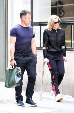 GABBY LOGAN Out and About in London 06/01/2018