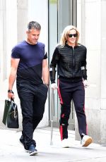 GABBY LOGAN Out and About in London 06/01/2018