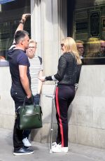 GABBY LOGAN Out and About in London 06/01/2018