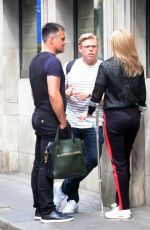 GABBY LOGAN Out and About in London 06/01/2018