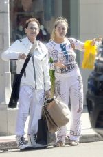 GABI GRECKO and Geoffrey Edelsten Shopping at Melrose Place in West Hollywood 06/19/2018