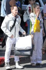 GABI GRECKO and Geoffrey Edelsten Shopping at Melrose Place in West Hollywood 06/19/2018