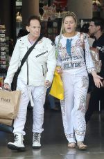 GABI GRECKO and Geoffrey Edelsten Shopping at Melrose Place in West Hollywood 06/19/2018