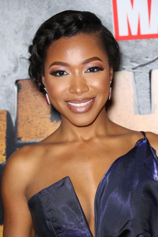 GABRIELLE DENNIS at Luke Cage Series Premiere in New York 06/21/2018