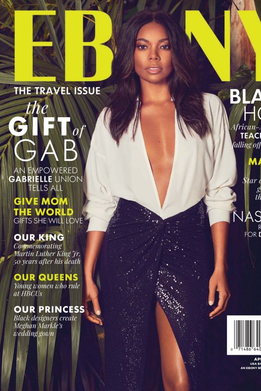 GABRIELLE UNION in Ebony Magazine, May/June 2018 Issue