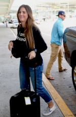 GABY ESPINO at LMM Airport in San Juan 06/19/2018