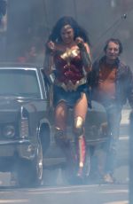 GAL GADOT on the Set of Wonder Woman 1984 in Wahington D.C. 06/18/2018