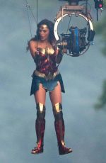 GAL GADOT on the Set of Wonder Woman 1984 in Wahington D.C. 06/18/2018
