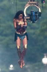 GAL GADOT on the Set of Wonder Woman 1984 in Wahington D.C. 06/18/2018