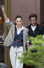 GAL GADOT on the Set of Wonder Woman 1984 in Wahington D.C. 06/27/2018