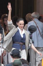 GAL GADOT on the Set of Wonder Woman 1984 in Wahington D.C. 06/27/2018