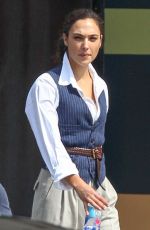 GAL GADOT on the Set of Wonder Woman 2 in Alexandria 06/13/2018