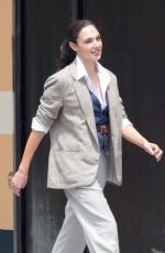 GAL GADOT on the Set of Wonder Woman 2 in Alexandria 06/13/2018