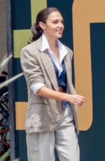 GAL GADOT on the Set of Wonder Woman 2 in Alexandria 06/13/2018