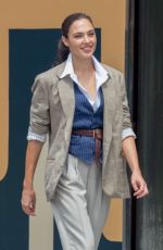 GAL GADOT on the Set of Wonder Woman 2 in Alexandria 06/13/2018