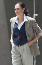 GAL GADOT on the Set of Wonder Woman 2 in Alexandria 06/13/2018