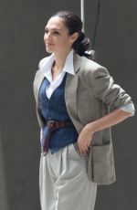 GAL GADOT on the Set of Wonder Woman 2 in Alexandria 06/13/2018