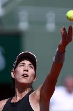 GARBINE MUGURUZA at French Open Tennis Tournament in Paris 06/07/2018