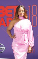 GARCELLE BEAUVAIS at BET Awards in Los Angeles 06/24/2018