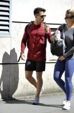 GEMMA ATKINSON and Gorka Marquez Leaves a Gym in Manchester 06/07/2018