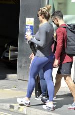 GEMMA ATKINSON and Gorka Marquez Leaves a Gym in Manchester 06/07/2018