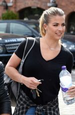 GEMMA ATKINSON and Gorka Marquez Out in Manchester 06/05/2018