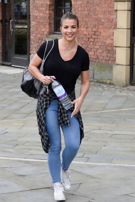 GEMMA ATKINSON and Gorka Marquez Out in Manchester 06/05/2018