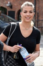 GEMMA ATKINSON and Gorka Marquez Out in Manchester 06/05/2018