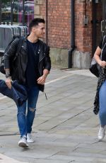 GEMMA ATKINSON and Gorka Marquez Out in Manchester 06/05/2018